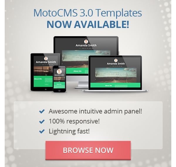 MotoCMS 3.0 Banner