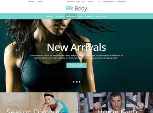 Fitness Store Screenshot