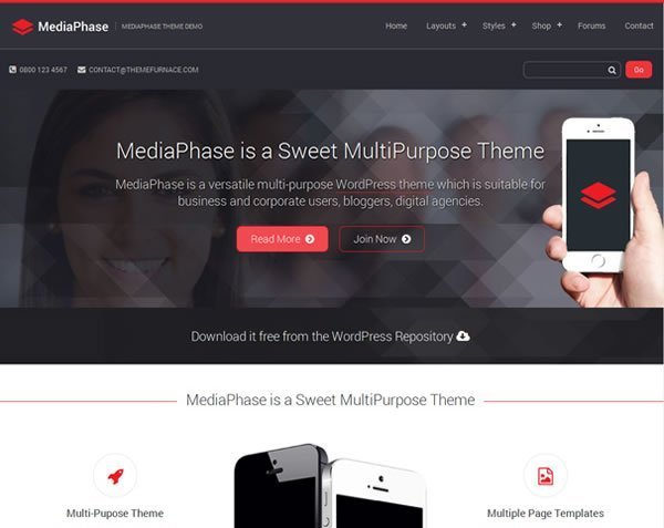 Mediaphase WordPress Theme