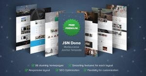 JSN Dona Free Premium Joomla Template