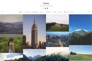 Tempo Portfolio WordPress Theme