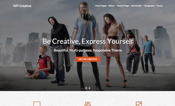 WP-Creative WordPress Theme