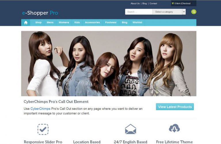 e-Shopper Pro WordPress Theme