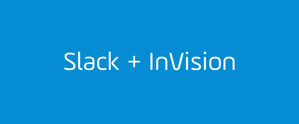 Slack & InVision Integration