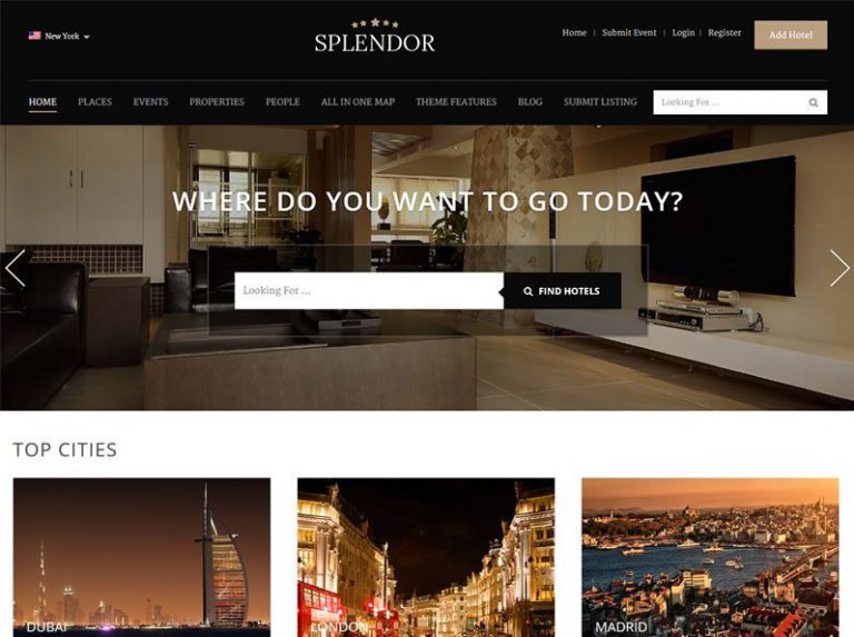 Splendor WordPress Directory Child Theme