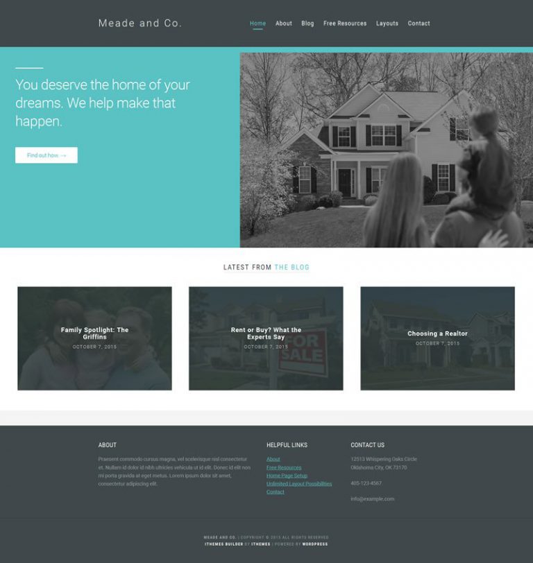 Meade iThemes Builder Theme