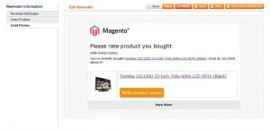Reviews Reminder Magento Extension