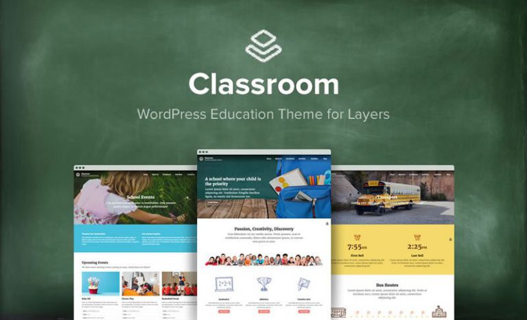 Classroom Layers Child Theme