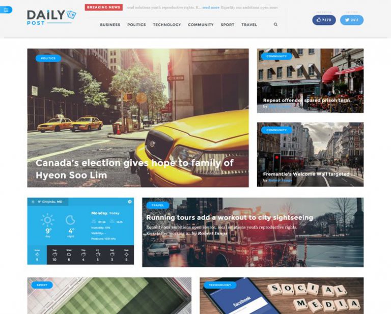 Daily Post WordPress Theme