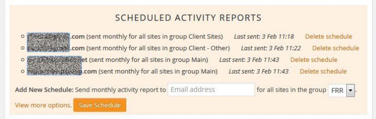 CMS Commander Activity Reports