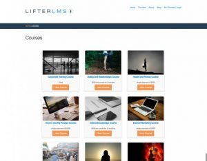 LifterLMS LaunchPad WordPress Theme