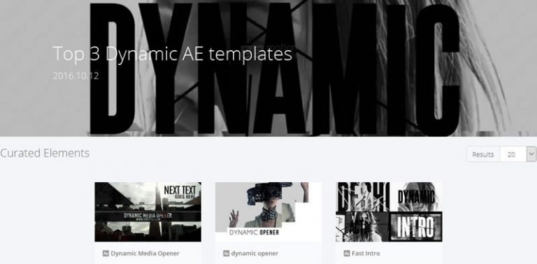 MotionElements AE Templates