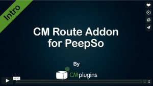 Routes Manager - PeepSo Integration