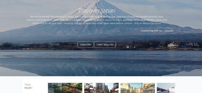 MotionElements Discover Japan