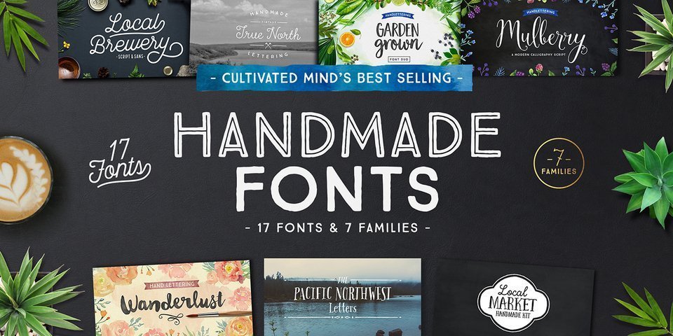 Cultivated Mind Handmade Fonts