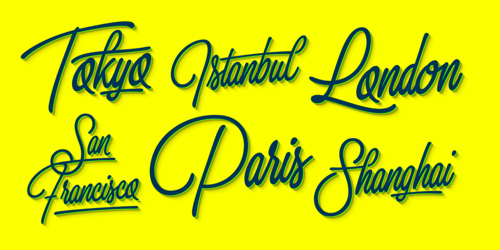 Thang Script Font