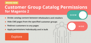 M2 Customer Group Catalog Permissions