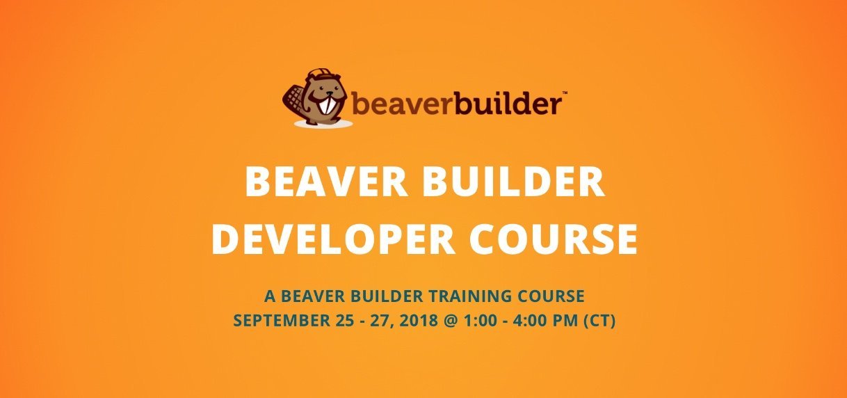 Beaver Builder Developer Course