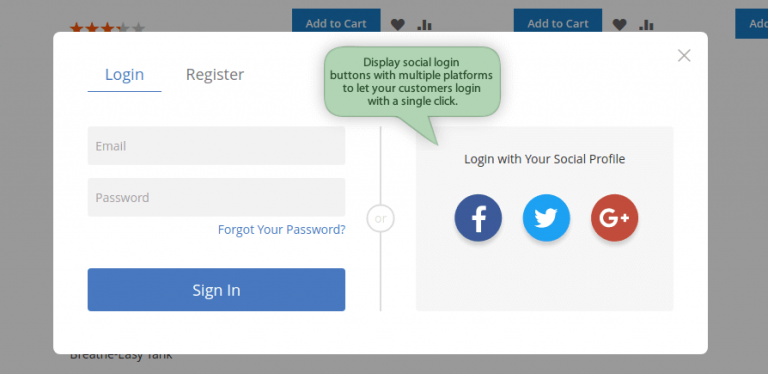 M2 Social Login