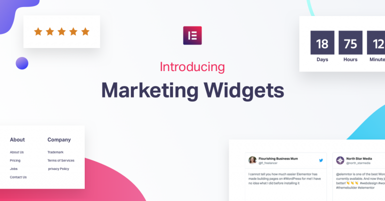 Marketing Widgets