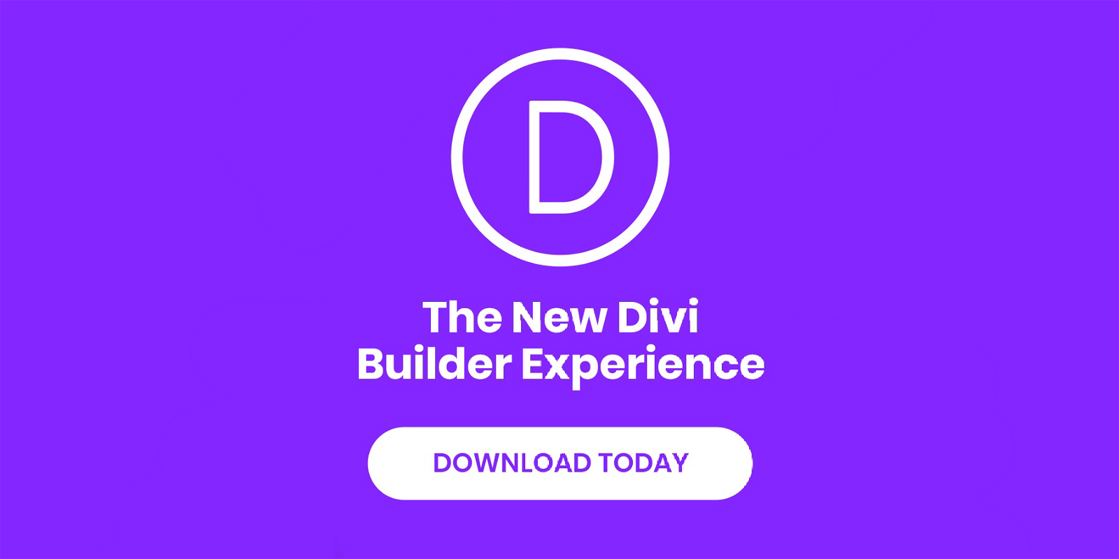 Divi Builder Experience