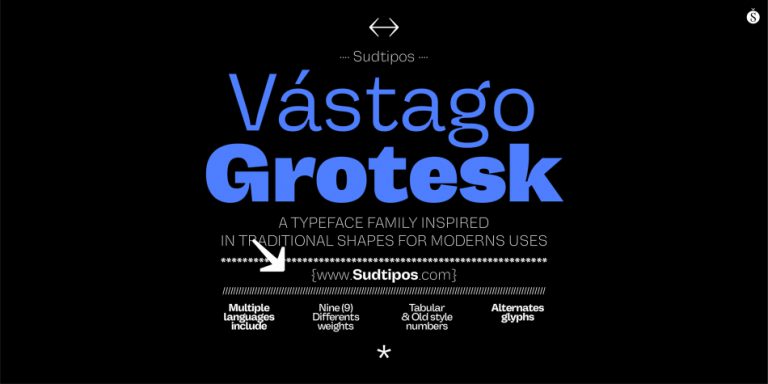 Vastago Grotesk