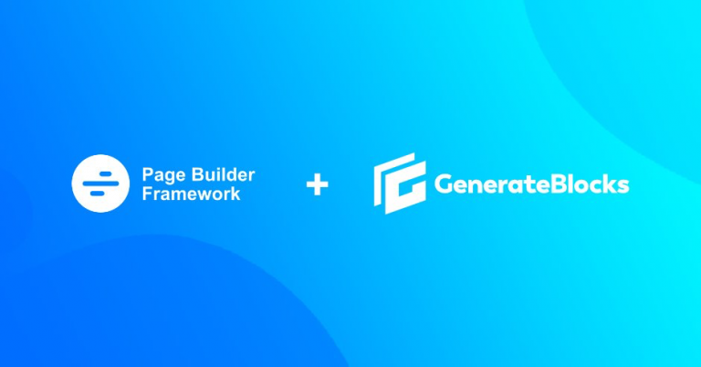 GenerateBlocks Support