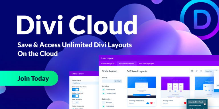 Divi Cloud