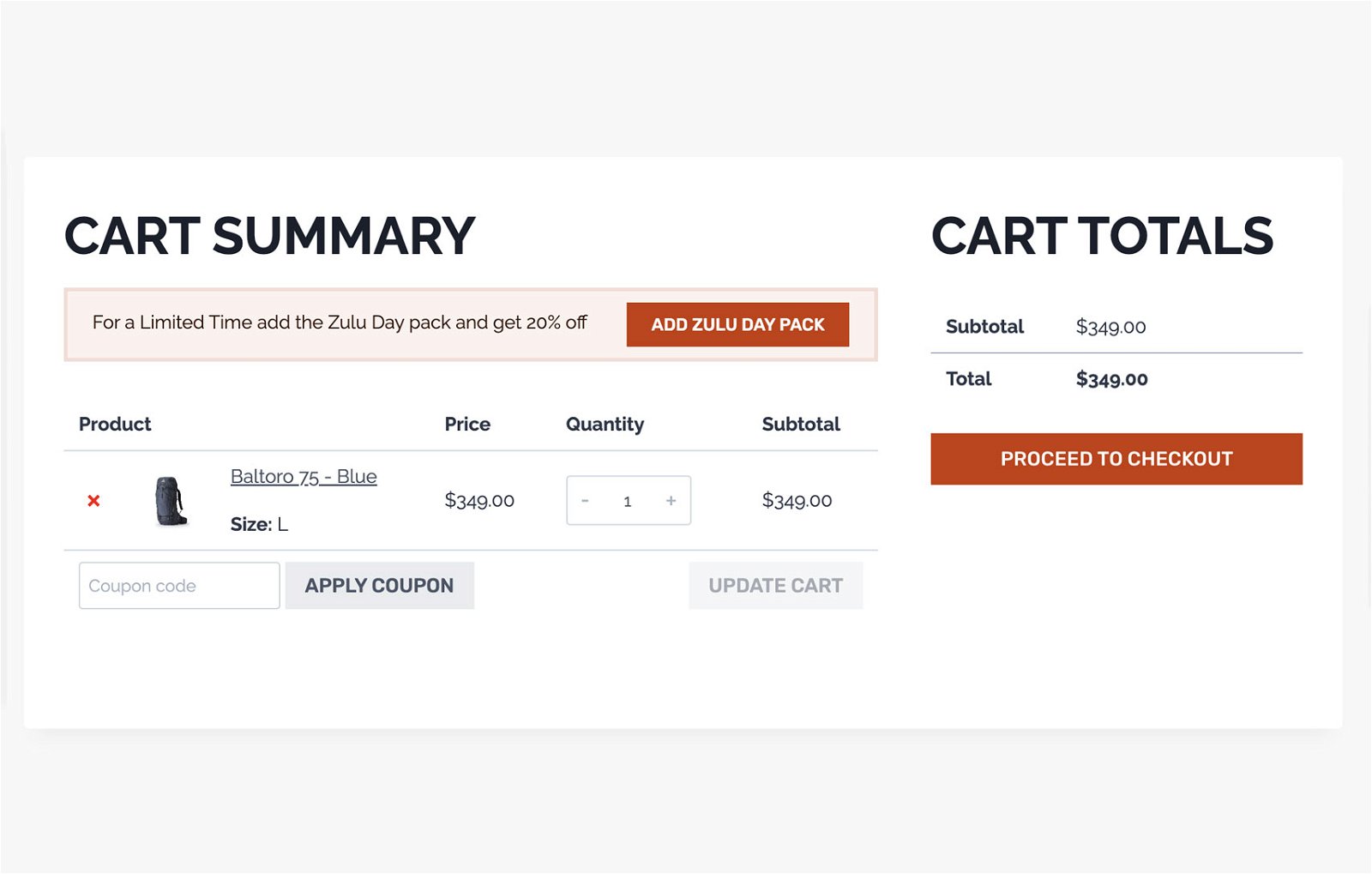 Conditional Cart Banners