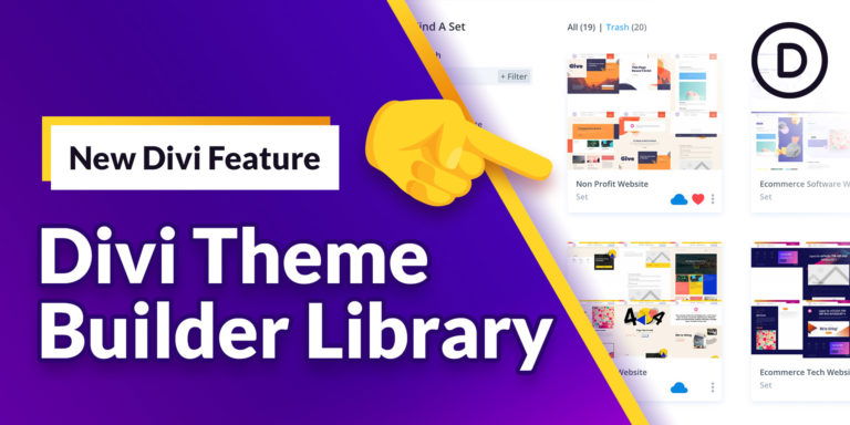 Divi Theme Builder Library