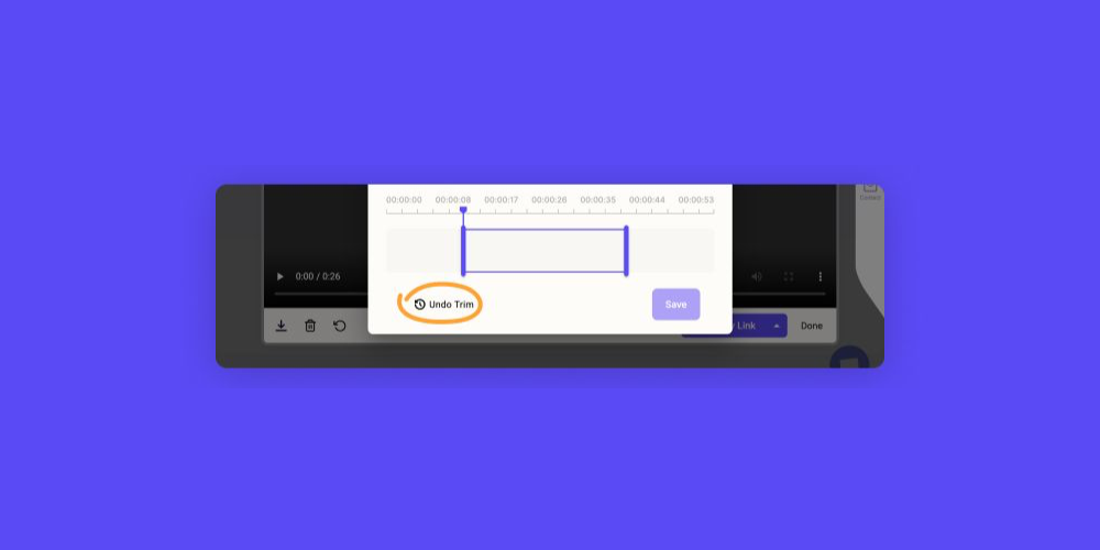 Undo Trim