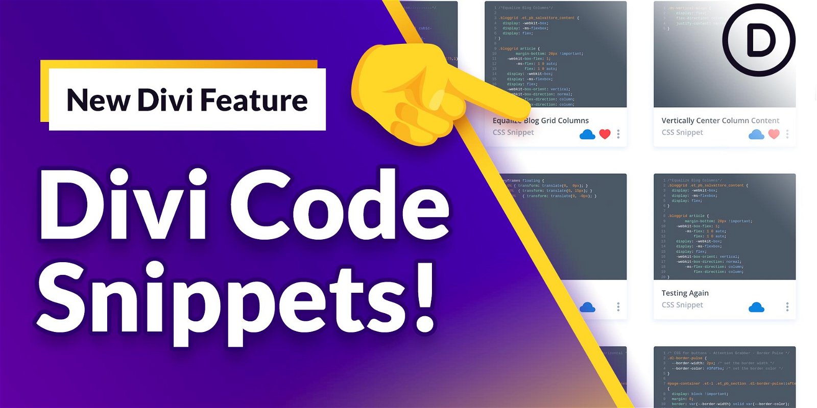 Divi Code Snippets