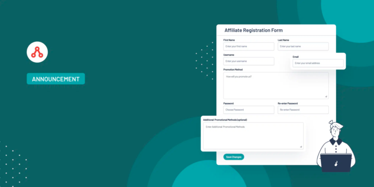 Affiliate Registration Form Blocks