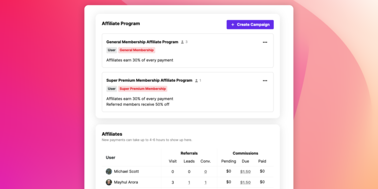 Affiliate Program