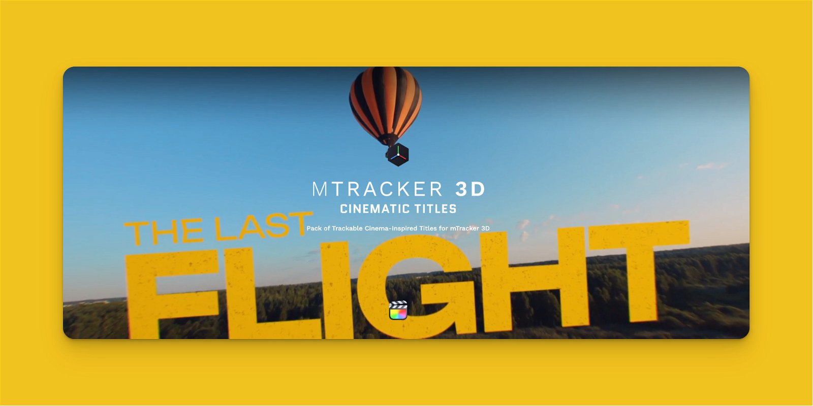 mTracker 3D Cinematic Titles
