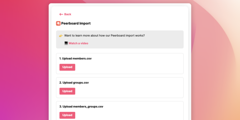 Peerboard Import