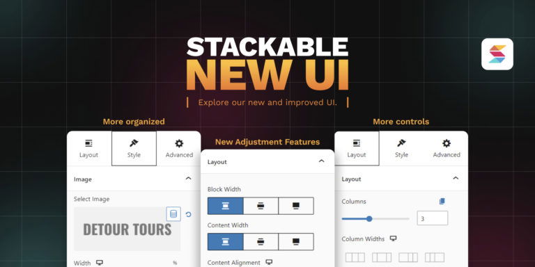 Stackable UI