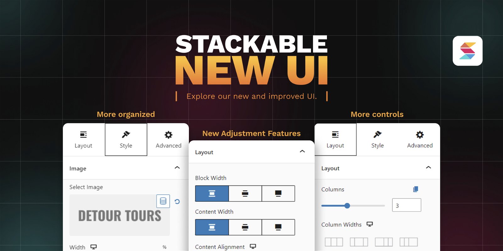 Stackable UI