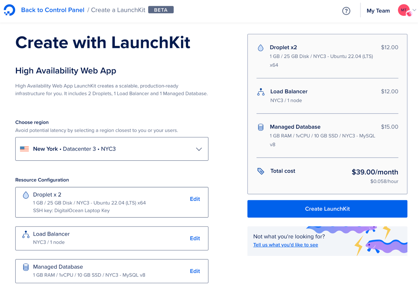 High Availability Web App LaunchKit