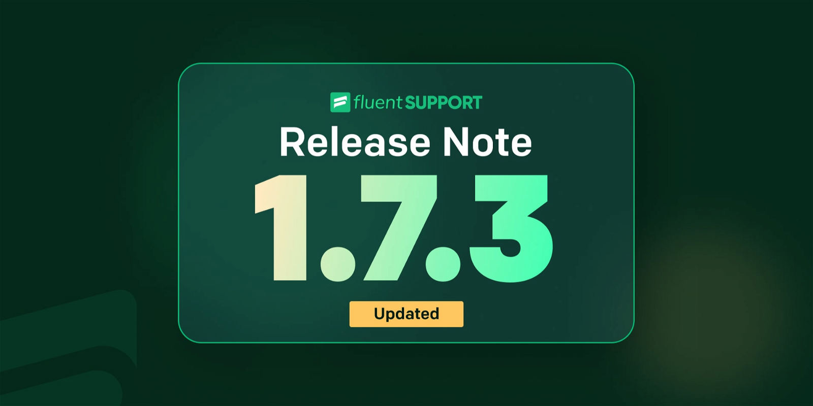 Fluent Support 1.7.3