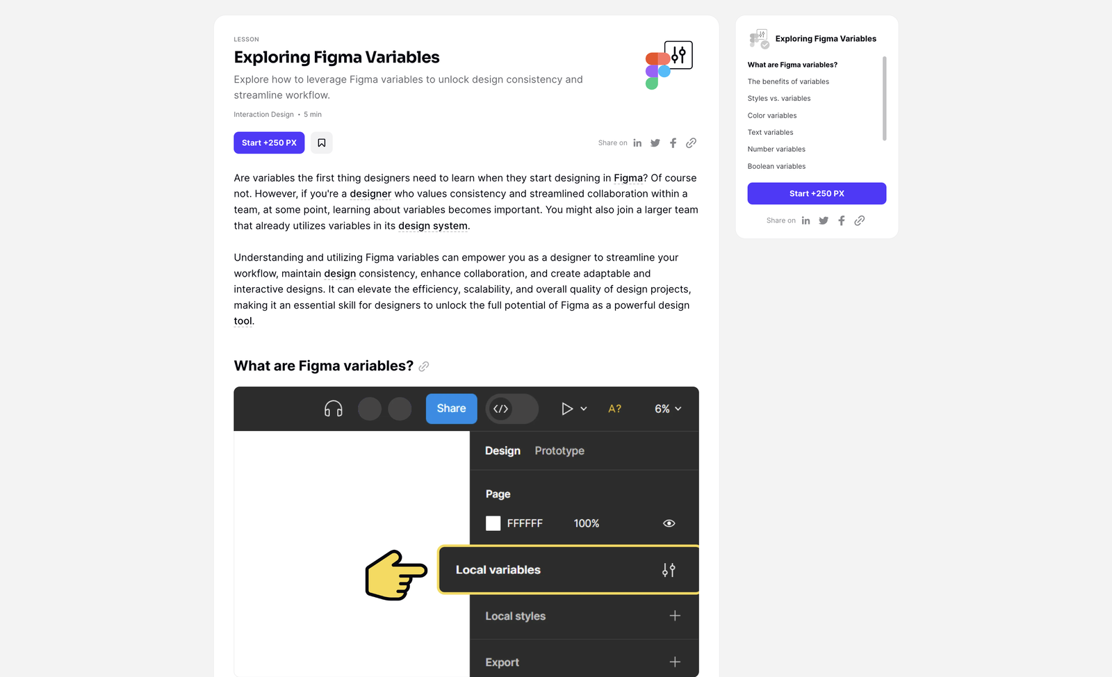 Figma Variables