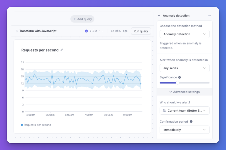 Better Stack Rolls Out Anomaly Detection for Logs & Metrics | Ahoi.dev