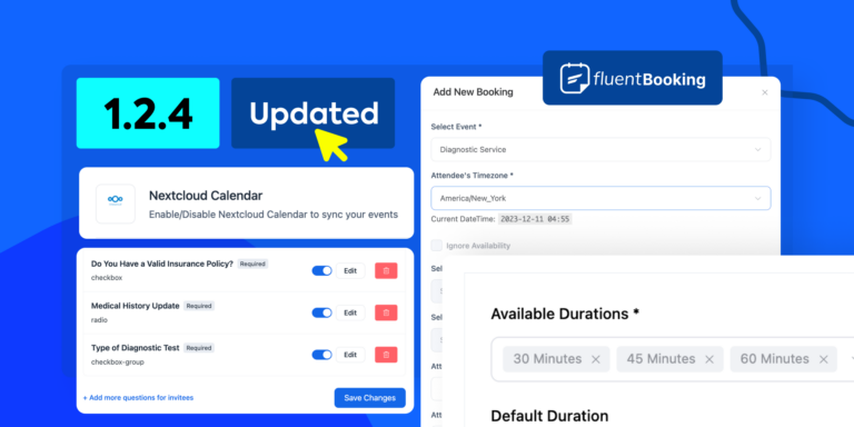 FluentBooking 1.2.4