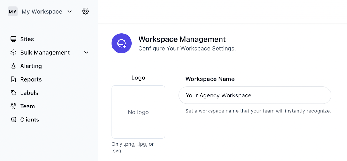 Workspace Management
