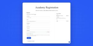 Registration Page