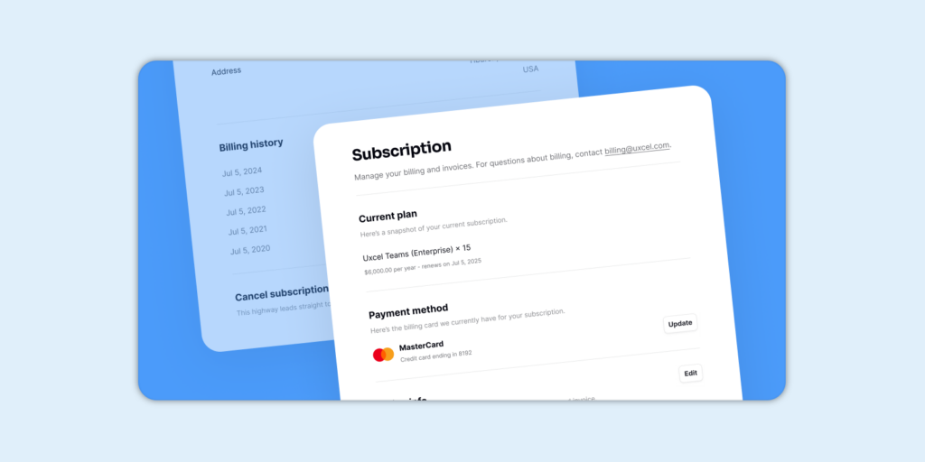 Centralized Subscription Management