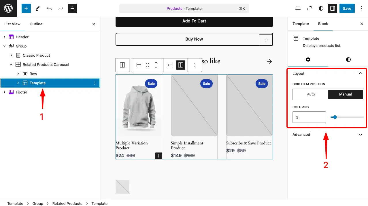 Related Products Carousel