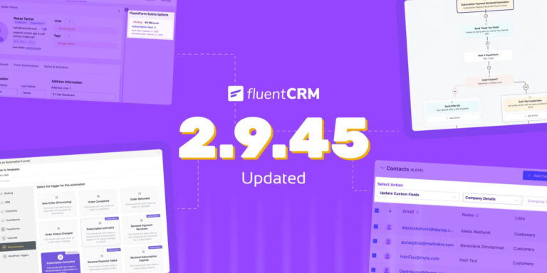 FluentCRM 2.9.45