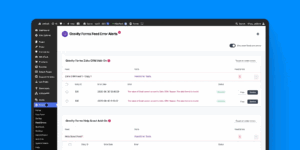 Gravity Forms Feed Error Alerts