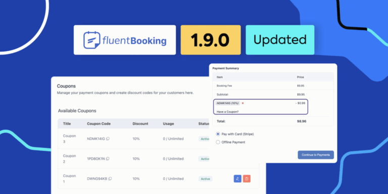 FluentBooking 1.9.0